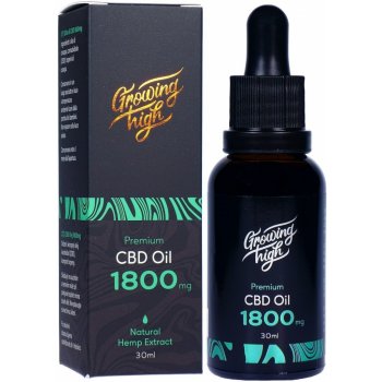 Growing High CBD oil 1800 mg olej kapky 30 ml