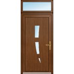 OknaDvereNaMiru.cz Vchodové dveře STYL 123 + Nadsvětlík 90 x 220 cm – Hledejceny.cz