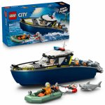 LEGO® City 60456 Honička v policejní lodi – Zboží Mobilmania