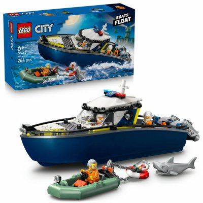 LEGO® City 60456 Honička v policejní lodi – Zboží Mobilmania