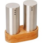 MagicHome Sada slánka a pepřenka MagicHome dřevěný stojan nerez – Zbozi.Blesk.cz