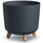 Prosperplast Květináč GRACIA TUBUS ECO WOOD antracit 29,8cm – Hledejceny.cz