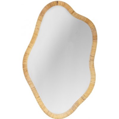 Bloomingville Ratanové zrcadlo Ashlie 80 x 50 cm – Hledejceny.cz