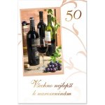 Ditipo Blahopřání - K VÝROČÍ 50.tiny (víno) I – Zboží Mobilmania