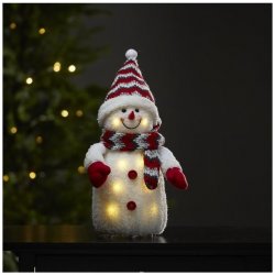 Eglo 411221 LED Vánoční dekorace JOYLIGHT 8xLED/0,06W/3xAA červená EG411221