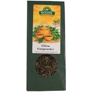 Biolinie Čaj China Gunpowder syp. BIO 50 g