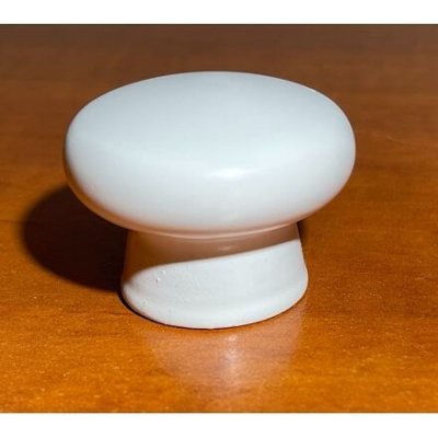dřevěná knopka, úchytka 453 BUK bílá – Zboží Mobilmania