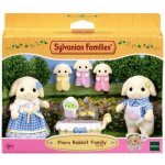 Sylvanian Families 5735 Rodina Flora králíci s trojčaty – Zboží Dáma