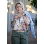 Vzorovaná košile FAIR Žlutá – Zboží Mobilmania