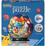 Ravensburger 3D puzzleball Pokémon 72 ks – Zbozi.Blesk.cz