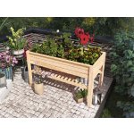 vyvýšený záhon KARIBU HOCHBEET 83330 natur – Hledejceny.cz