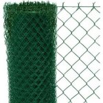 Poplast. pletivo 150 cm zelené se zapl. drátem – Sleviste.cz