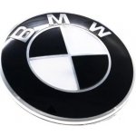 Logo, emblem, znak přední kapota, zadní páté dveře BMW 82mm, černá 51148132375 | Zboží Auto
