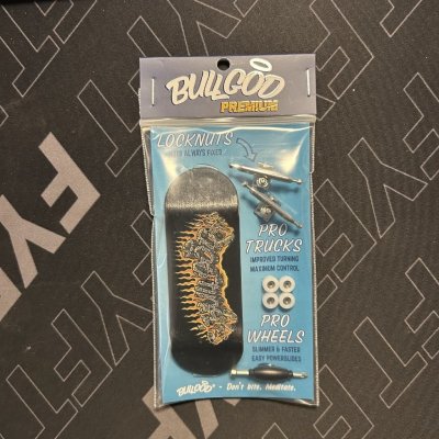 Fingerboard Komplet Premium Bullgod 32 mm Flaming Hands – Zboží Dáma