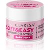 UV gel Claresa stavební gel na nehty Softeasy Baby pink růžová 12g