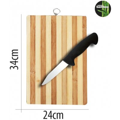 Bamboo BD34 Bambusová krájecí deska, 34 x 24 cm – Sleviste.cz