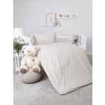 MKLuzkoviny.cz bavlna povlečení Renforcé do postýlky Jasmine přírodní 100 x 135 cm 40 x 60 cm – Sleviste.cz