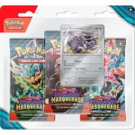 Pokémon TCG Twilight Masquerade 3-Pack Blister booster – Zbozi.Blesk.cz