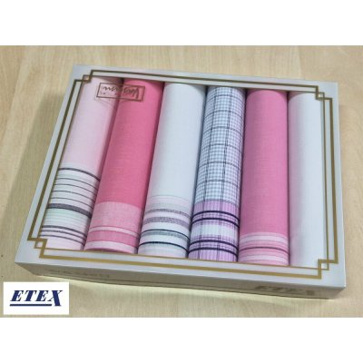 Etex Dámské kapesníky dárkové Sindy A 6ks – Zboží Dáma