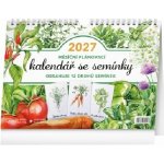 Měsíční plánovací se semínky 30 x 21 cm 2027 – Hledejceny.cz