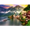 ENJOY Hallstatt při západu slunce Rakousko 1000 dílků