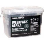 Set 21x Survival MRE dehydrovaného jídla - Weekpack Alpha Tactical Foodpack