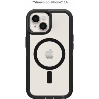 Otterbox DEFENDER XT CLEAR APPLE iPhone 15 DARK SIDE CL/BLK