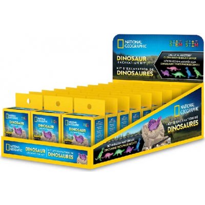 National Geographic Dinosaur Excavation Kit Assorted – Hledejceny.cz