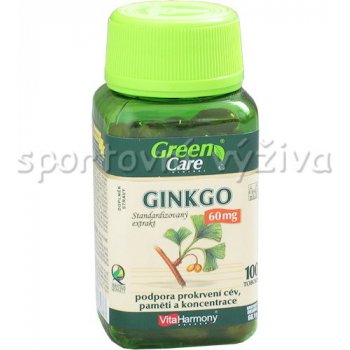 VitaHarmony Ginkgo 60 mg 100 kapslí