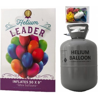 HračkyZaDobréKačky Helium do balónků s 50 balónky 18732