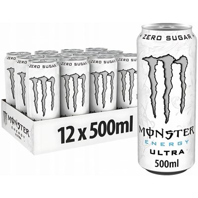 Monster Energy Ultra Zero sycený energetický nápoj plech 12 x 500 ml – Zboží Dáma