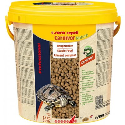 Sera Reptil Professional Carnivor Nature 3,3 kg – Sleviste.cz