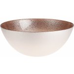 Home Styling Collection Skleněná mísa BERYT, Ø 21 cm hnědá – Zboží Dáma