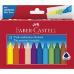 Faber-Castell Voskovky Triangular 12 barev – Zboží Mobilmania