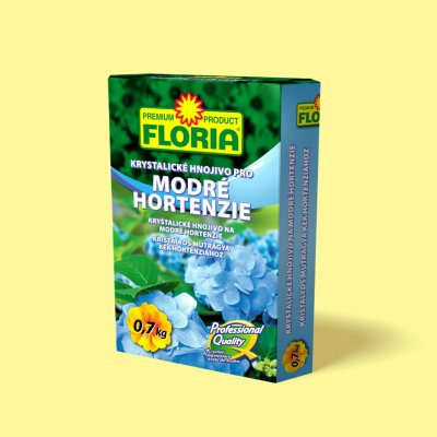 Agro Floria HNOJIVO PRO MODRÉ HORTENZIE 350 g – Zboží Mobilmania