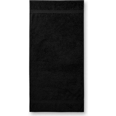 Malfini Ručník unisex TERRY TOWEL 903, 50 x 100 cm, 450 g/m2 černá