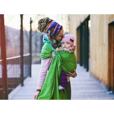 Little Frog Ring sling OLIVINE – Zboží Dáma Little Frog Ring sling OLIVINE – Zboží Dáma