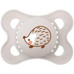 Mam šidítko Original silikon šedá + ježek – Sleviste.cz