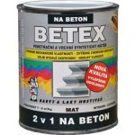 Betex 2v1 na beton S2131 0,8 kg červenohnědá – Zboží Mobilmania