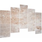 Obraz - Zeď, pětidílný 125x90 cm – Hledejceny.cz