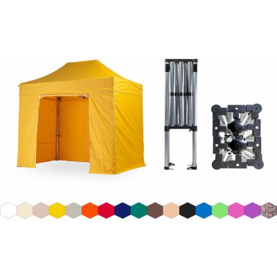 TENTino SMALL HEXAGON 2x3 m 4A - ŽLUTÁ – Hledejceny.cz