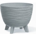 Prosperplast FURU Květináč antracit 29 cm – Zboží Dáma