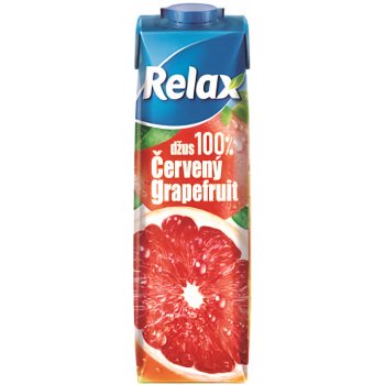 Relax červený grep 100% 1 l