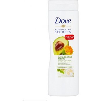 Dove Nourishing Secrets Invigorating Ritual tělové mléko (Avocado Oil and Calendula Extract) 400 ml