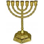 Malý Židovský svícen Menora - Menorah 13 cm I. – Hledejceny.cz