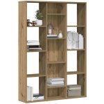 Knihovna/dělicí stěna dub artisan 100x24x140 cm – Zboží Dáma