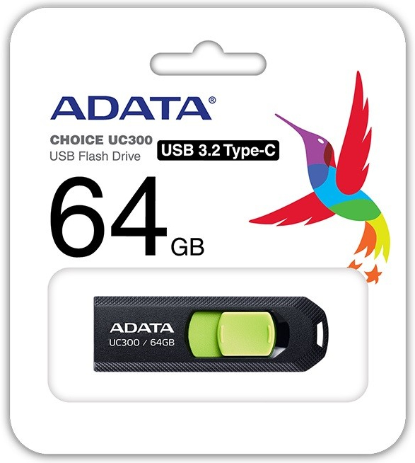 ADATA UC300 64GB ACHO-UC300-64G-RBK/GN