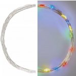 Emos D3AM04 LED vánoční nano řetěz 1,9 m 2x AA vnitřní multicolor časovač – Hledejceny.cz