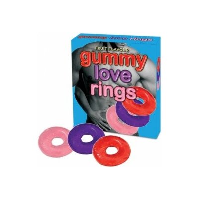 WILLI Jedlý kroužek Gummy Love Rings – Zboží Mobilmania