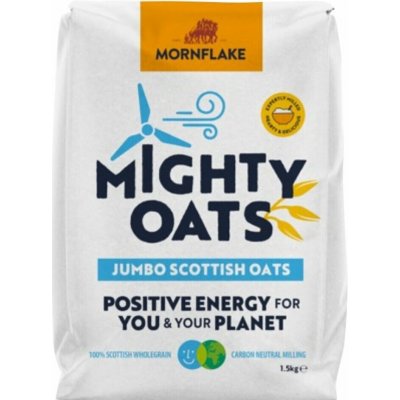 Mornflake Celozrnné ovesné vločky Scottish Jumbo Oats 1,5 kg – Hledejceny.cz